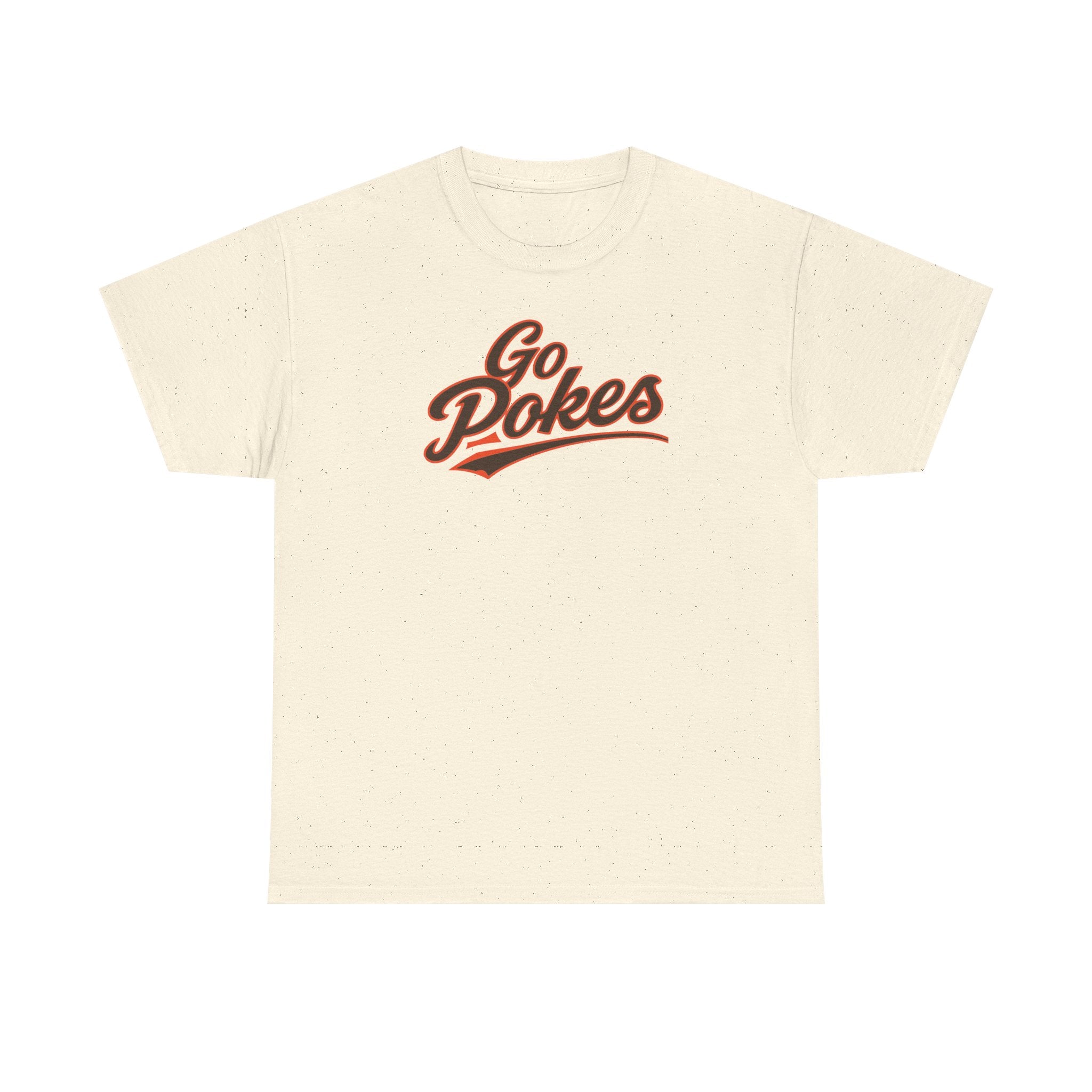 Go Pokes T-Shirt — Retro Script Fan Tee