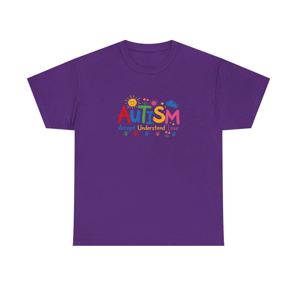 Autism Awareness T-Shirt - "Autism Accept Understand Love"