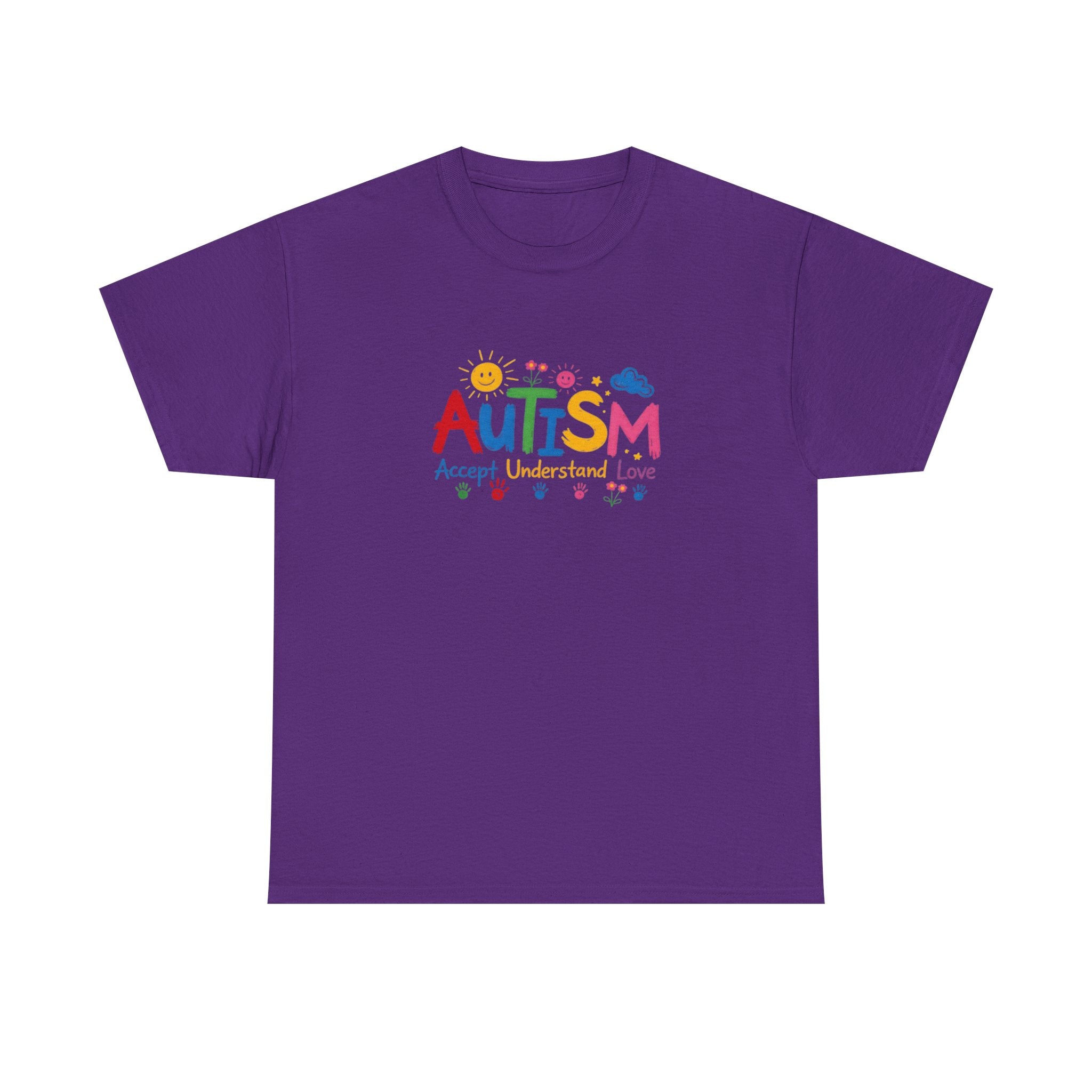 Autism Awareness T-Shirt - "Autism Accept Understand Love"