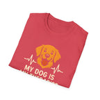 Dog Therapist T-Shirt — "My Dog Is My Therapist" Pet Lover Tee