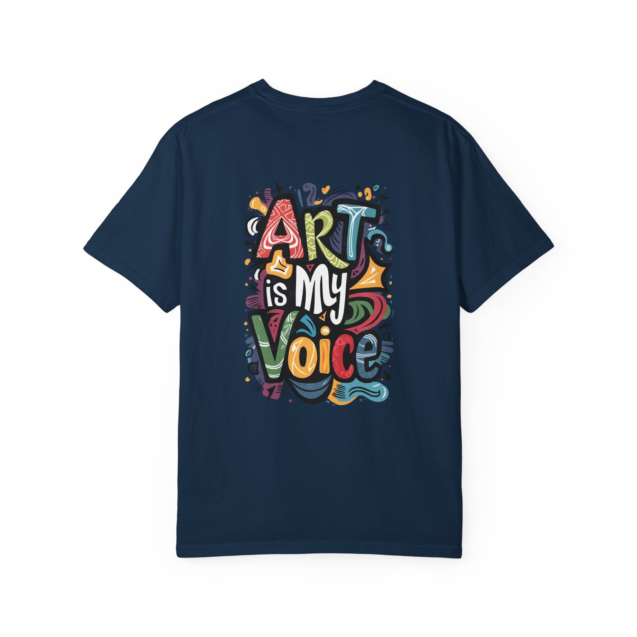 Art Teacher T‑Shirt — "Art is My Voice" Colorful Teacher Shirt