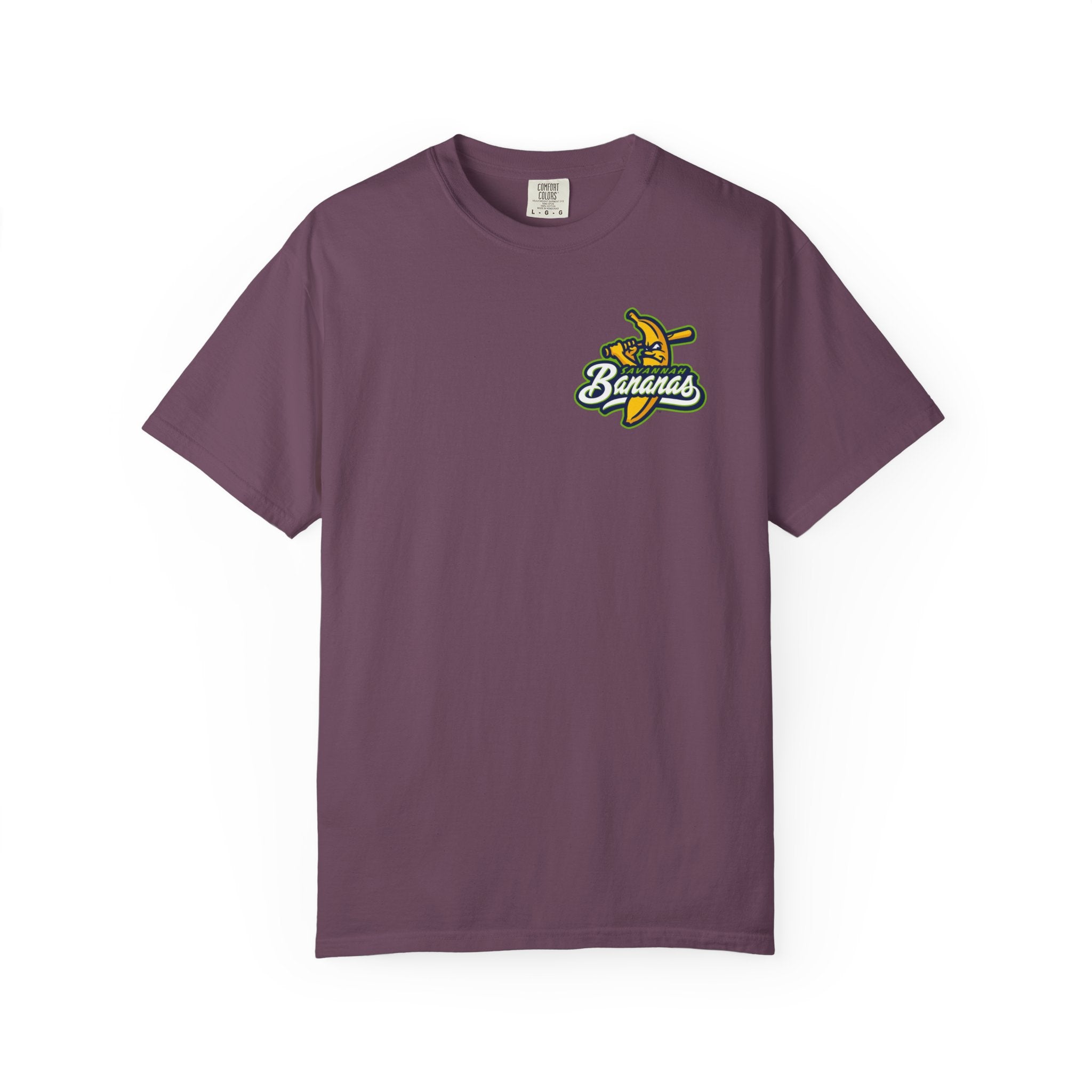 Savannah Bananas Baseball T-Shirt — Retro Banana Mascot Tee