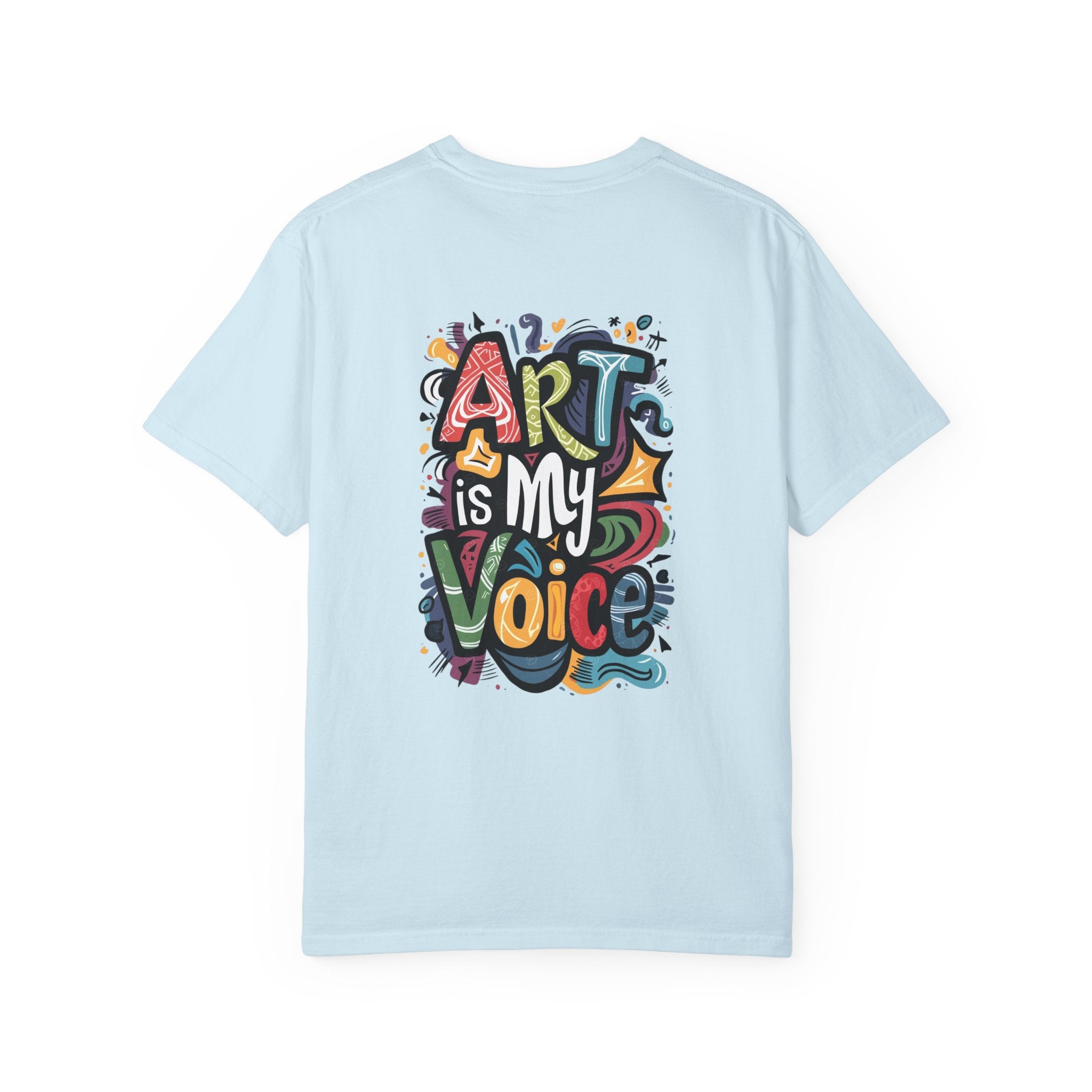 Art Teacher T‑Shirt — "Art is My Voice" Colorful Teacher Shirt