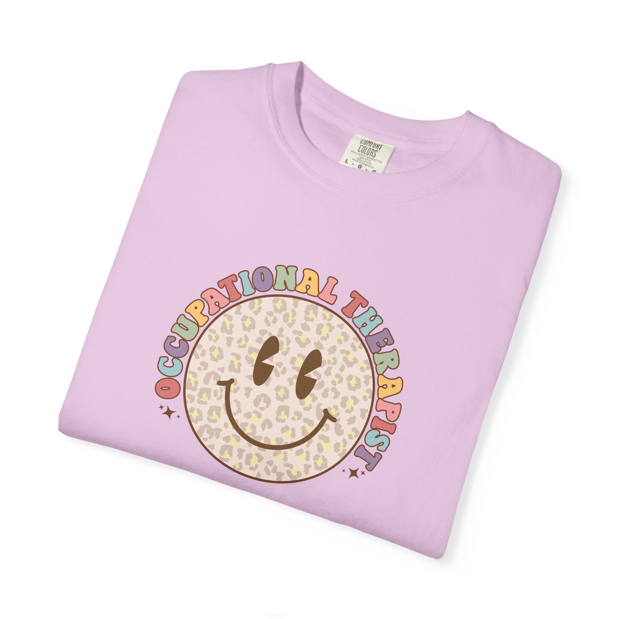 Smiley Occupational Therapist Graphic T-Shirt