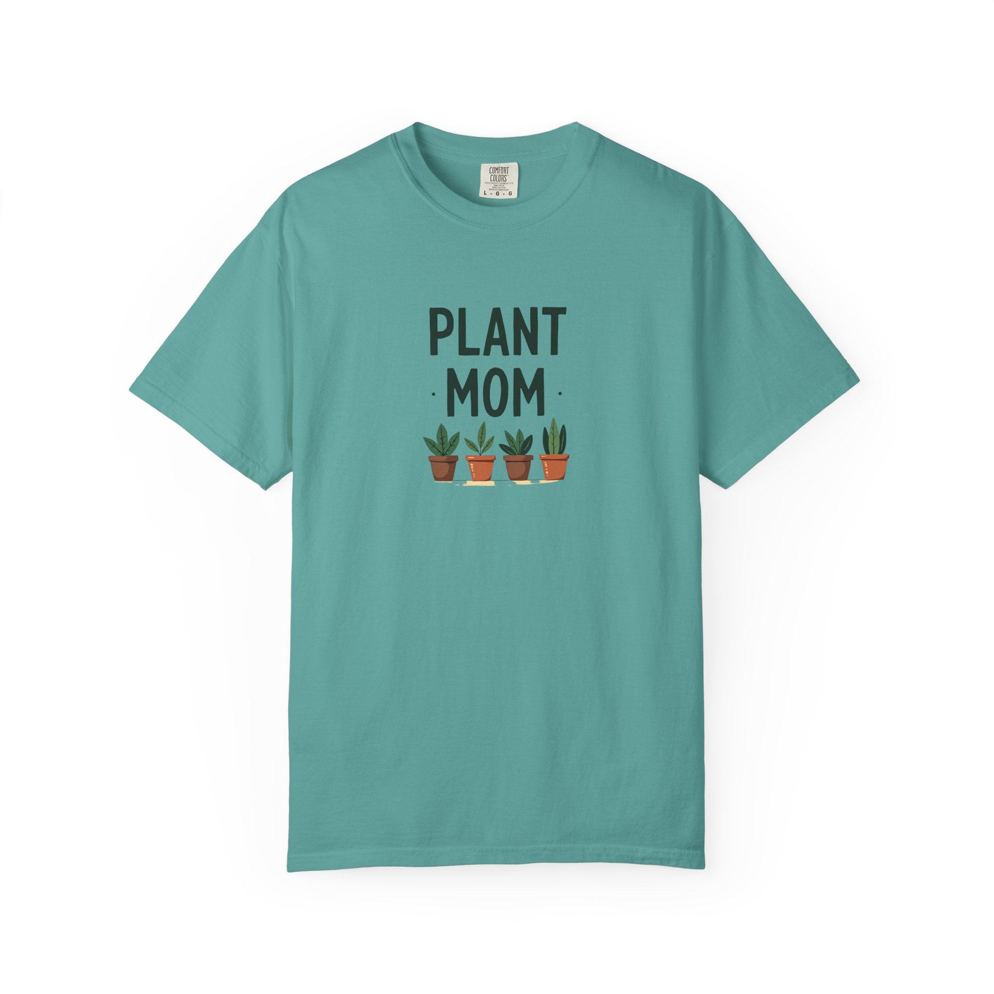 Plant Mom T-Shirt — Cute Potted Plants Graphic Tee for Plant Lovers
