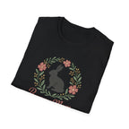 Bunny Mom T-Shirt — Floral Rabbit Mother's Day Tee