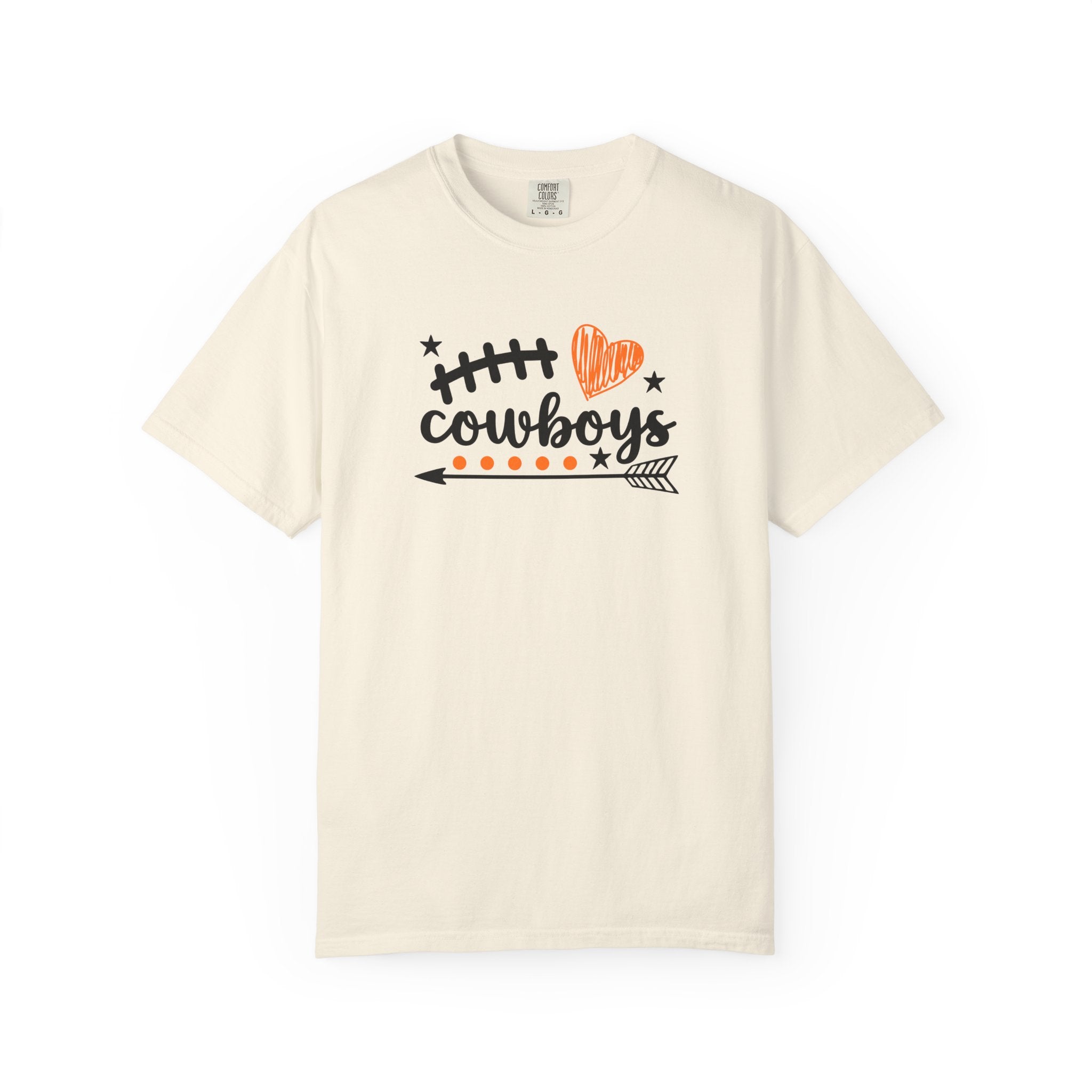 Cowboys Heart Football T-Shirt