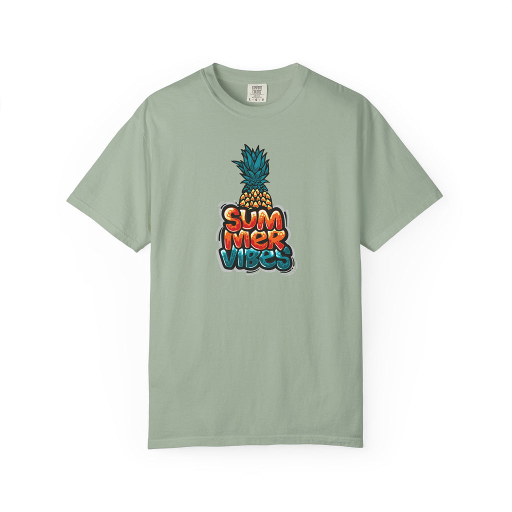 "Summer Vibes" Pineapple Graphic Tee