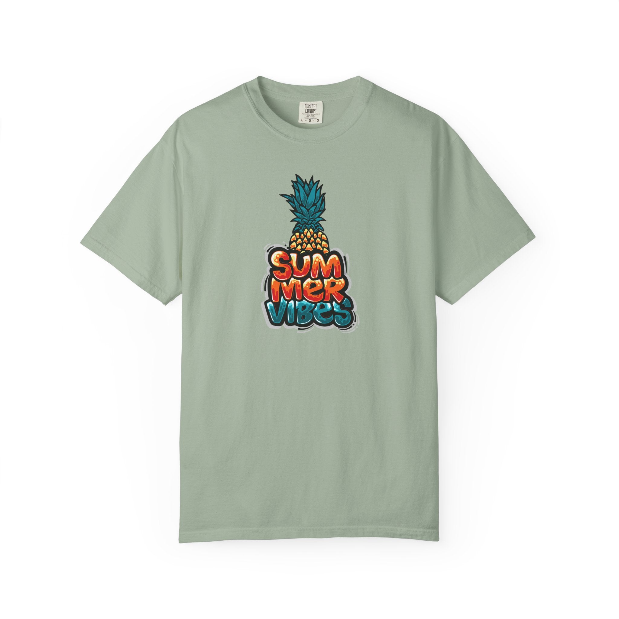 "Summer Vibes" Pineapple Graphic Tee