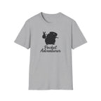 Pocket Adventurer T-Shirt — Cute Hiking Mouse Graphic Tee