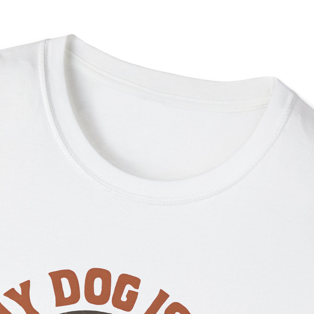 Dog Lover T‑Shirt — "My Dog Is My Best Friend" Paw Print Tee