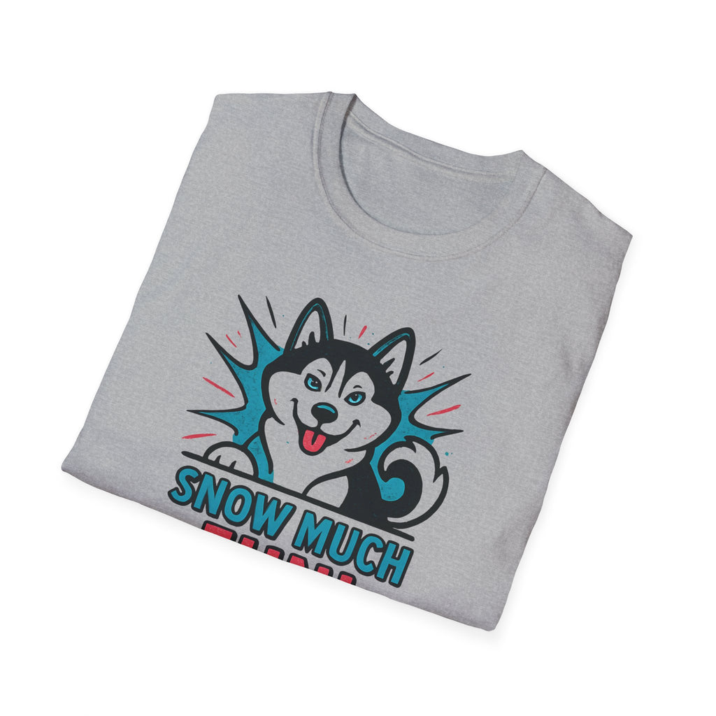 Husky 'Snow Much Fun!' T-Shirt