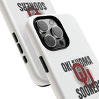 Oklahoma Sooners Tough Magnetic Phone Case — Durable Magnetic Snap-On College iPhone Cover