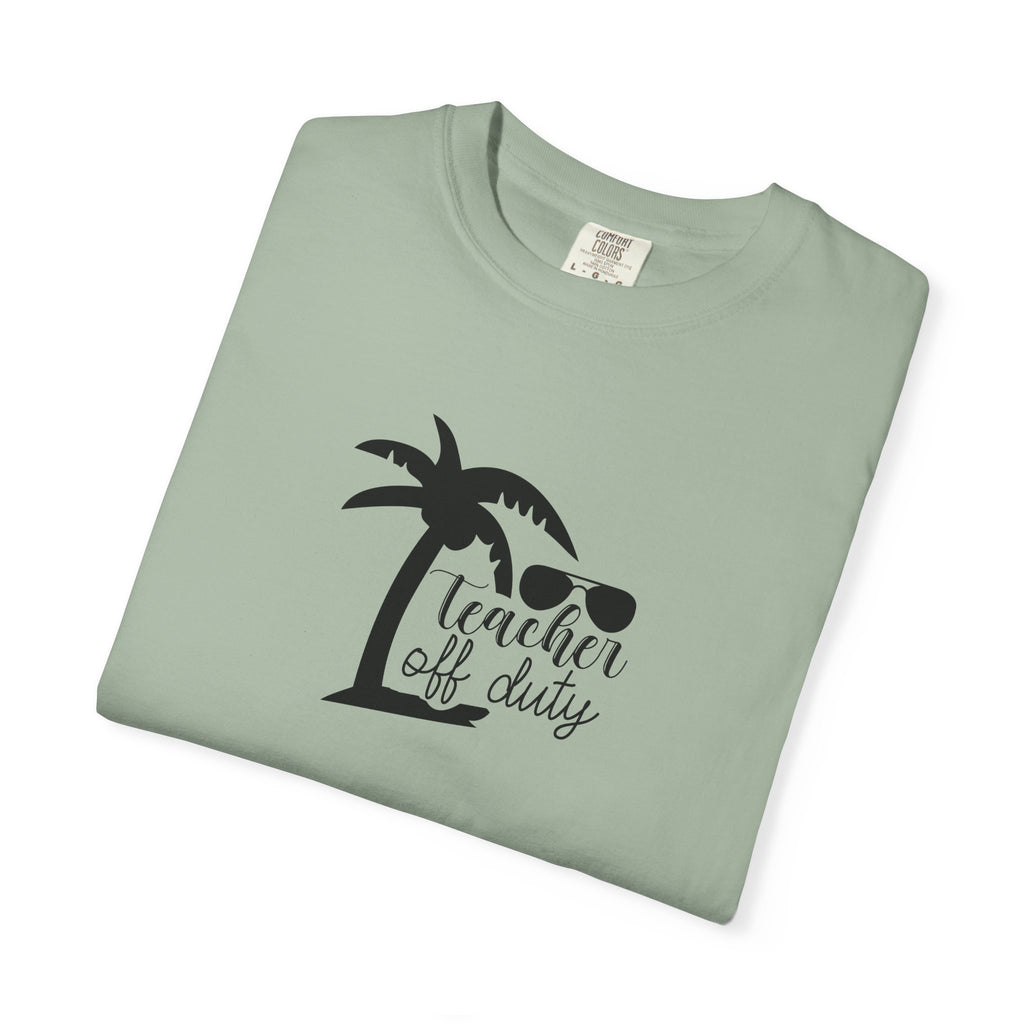 Teacher Off Duty Beach Tee