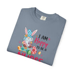 Nurse Bunny T-Shirt — "I Am Hoppy to Be a Nurse" Cute Easter Tee