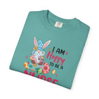 Nurse Bunny T-Shirt — "I Am Hoppy to Be a Nurse" Cute Easter Tee