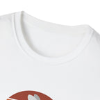 Retro Sunset Bunny T-Shirt — Cute Rabbit Vintage Stripe Tee