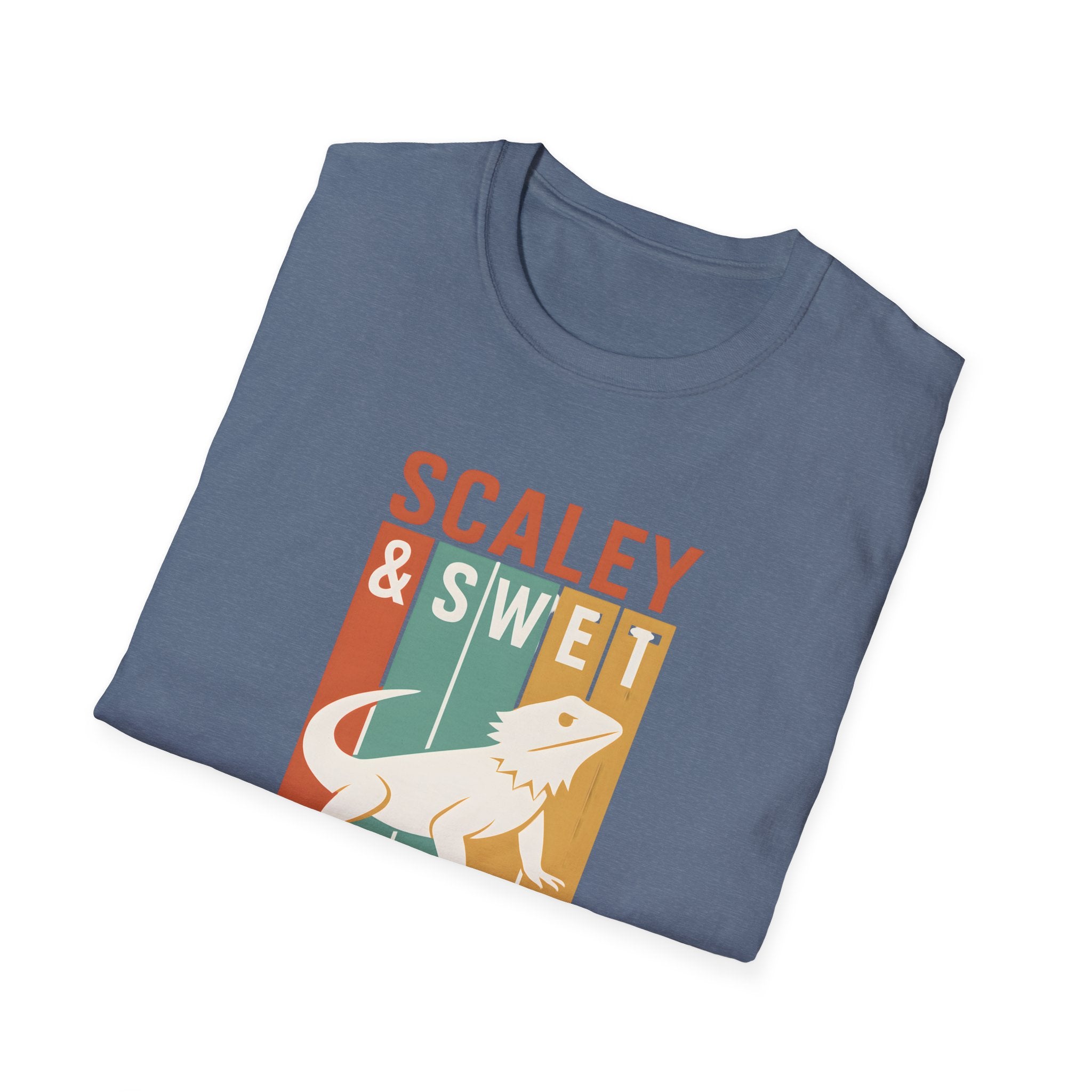 Scaley & Sweet Bearded Dragon T-Shirt — Retro Reptile Lover Tee