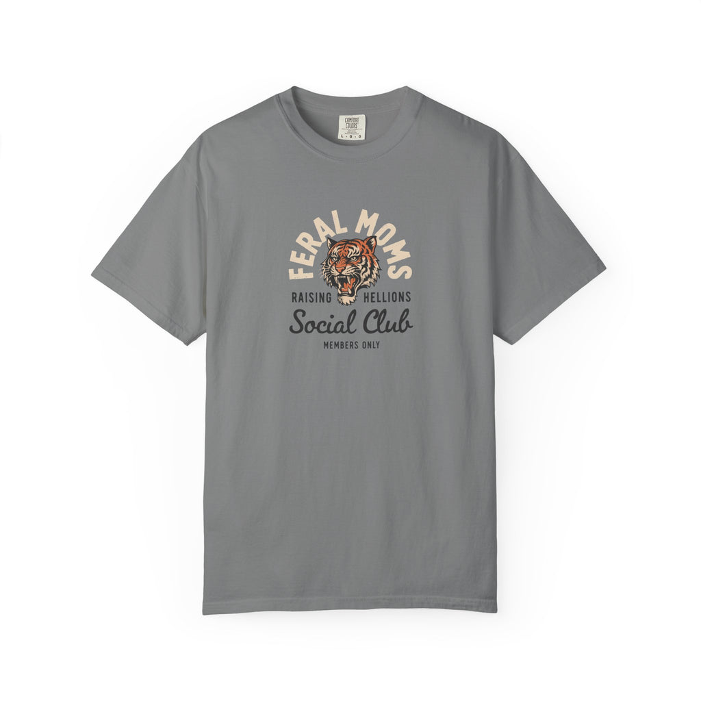Tiger Social Club T‑Shirt — "Raising Hellions" Graphic Tee