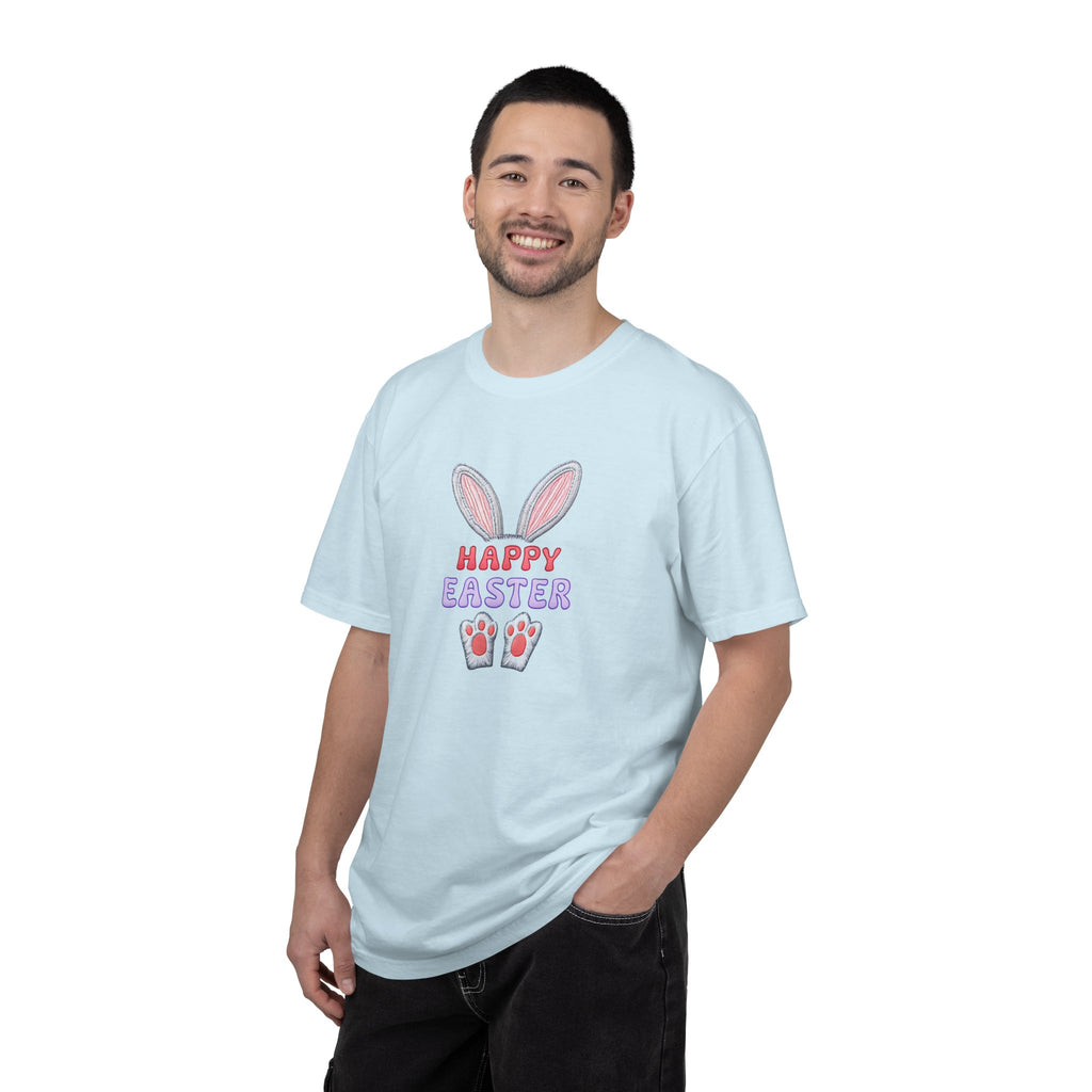 Happy Easter Bunny Ears T-Shirt — Cute Pastel Holiday Tee