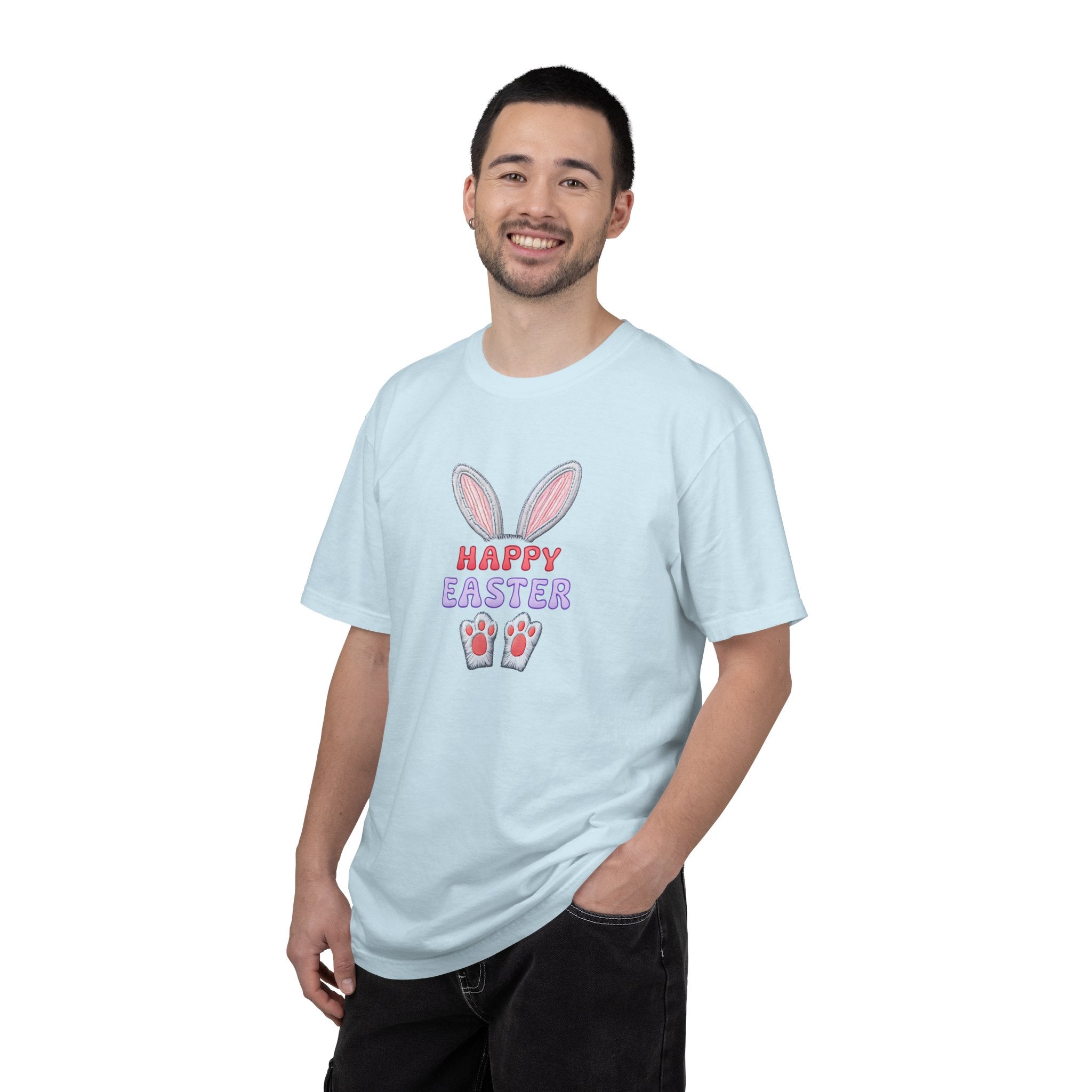 Happy Easter Bunny Ears T-Shirt — Cute Pastel Holiday Tee