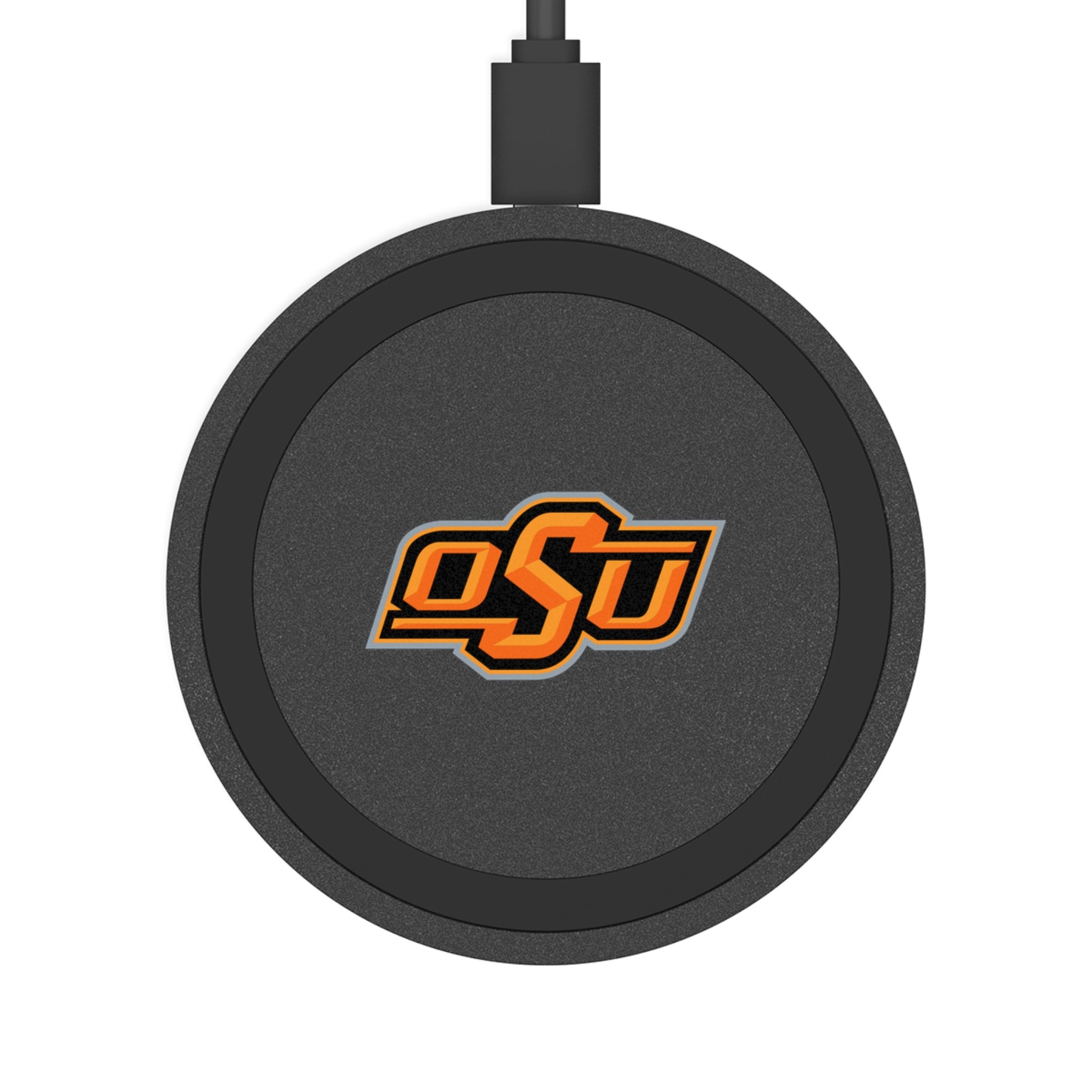 OSU Logo Wireless Charging Pad — Compact Qi Phone Charger for Fans