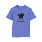 Pocket Adventurer T-Shirt — Cute Hiking Mouse Graphic Tee
