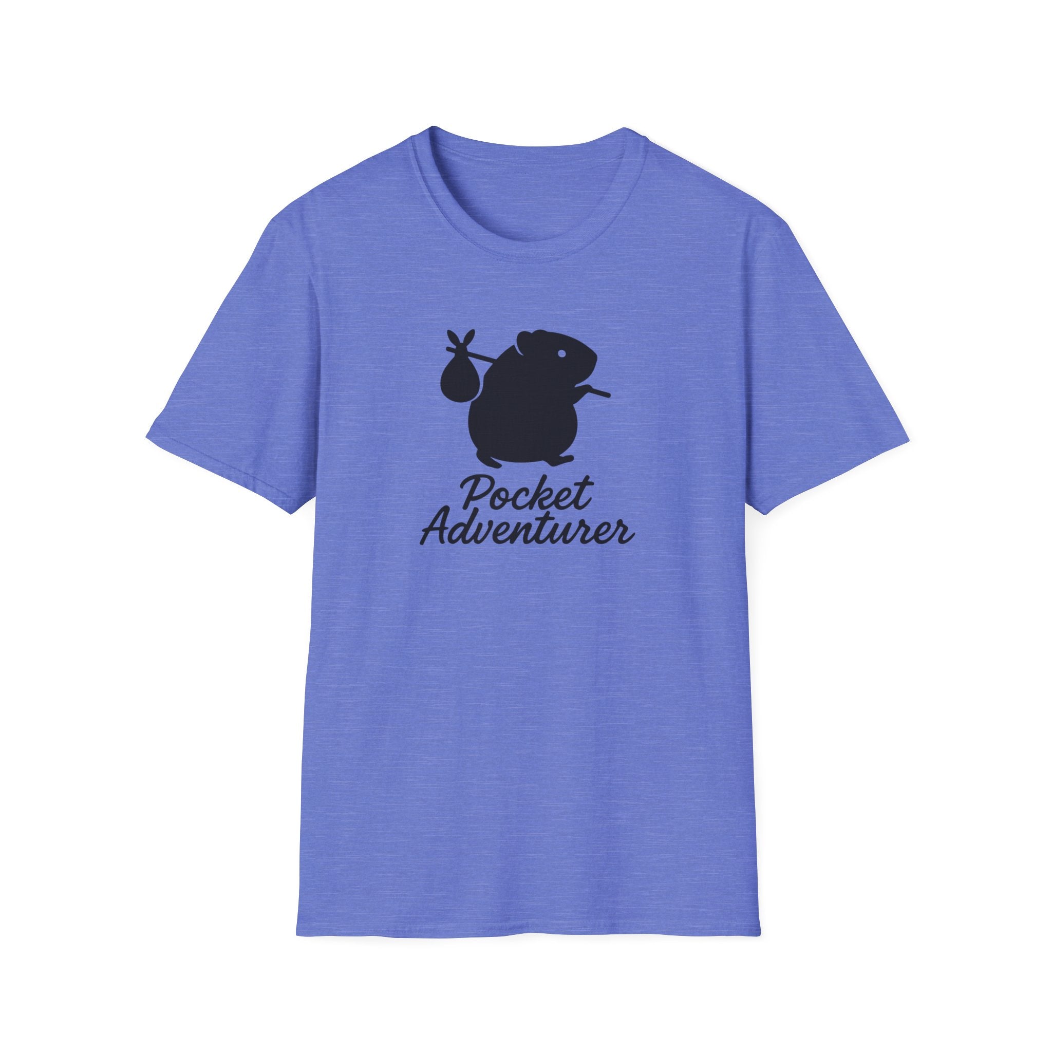 Pocket Adventurer T-Shirt — Cute Hiking Mouse Graphic Tee