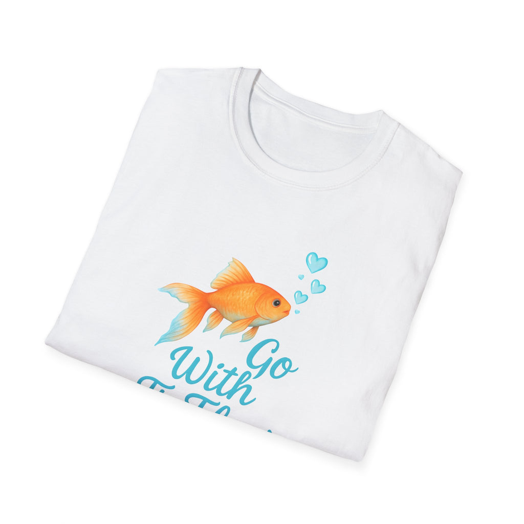 Go With The Flow Goldfish T-Shirt