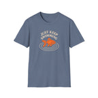 T‑Shirt — "Just Keep Swimming" Orange Fish Graphic Tee