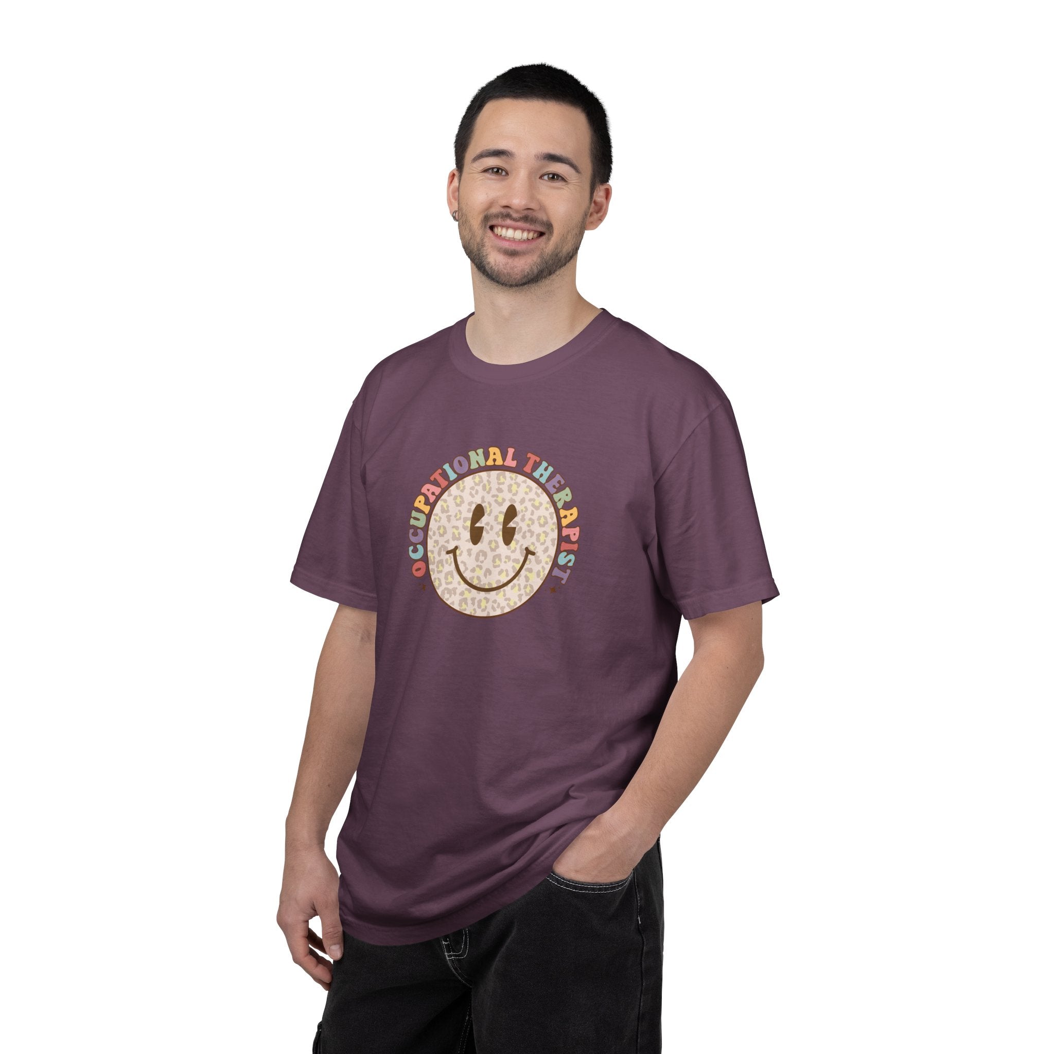 Smiley Occupational Therapist Graphic T-Shirt