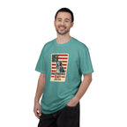 Independence Day T-Shirt – Statue of Liberty American Flag July 4th Graphic Tee