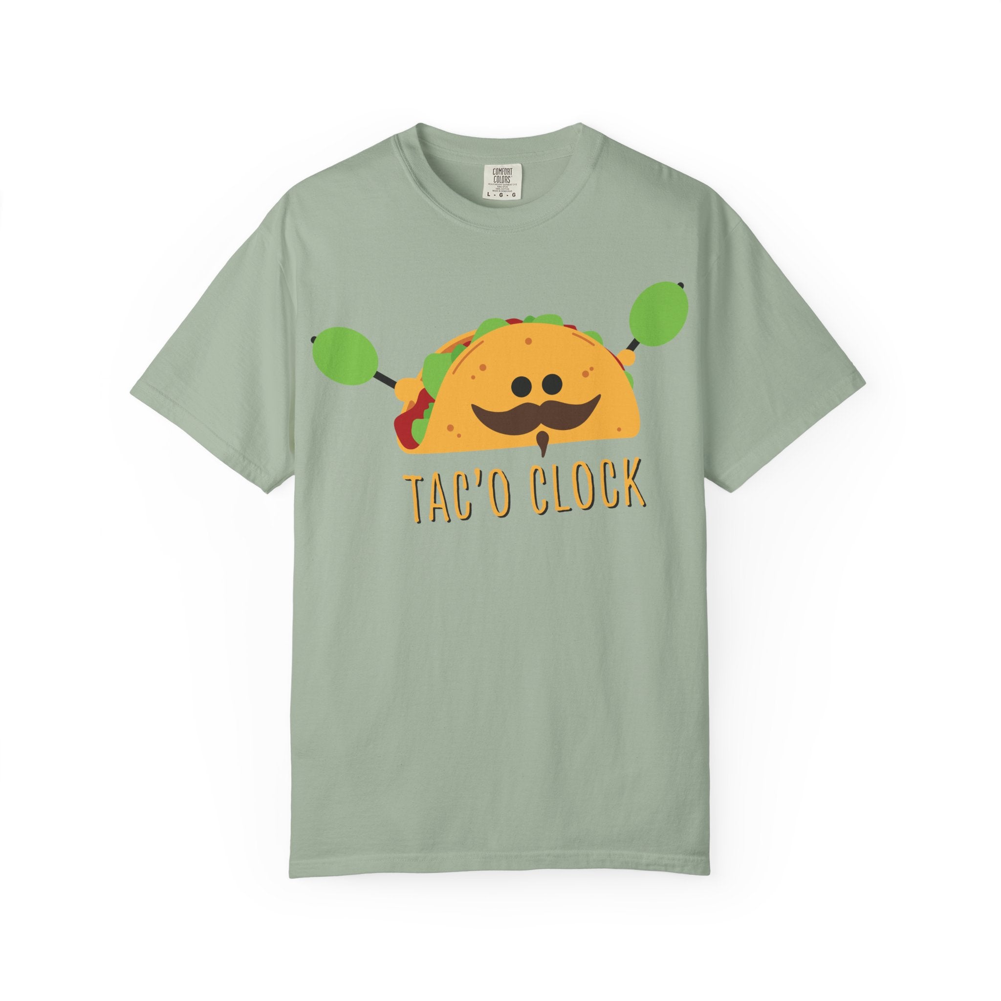 Taco O'Clock T-Shirt — Cute Taco Graphic Tee for Taco Lovers