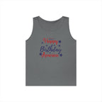 Patriotic "Happy Birthday America" Tank