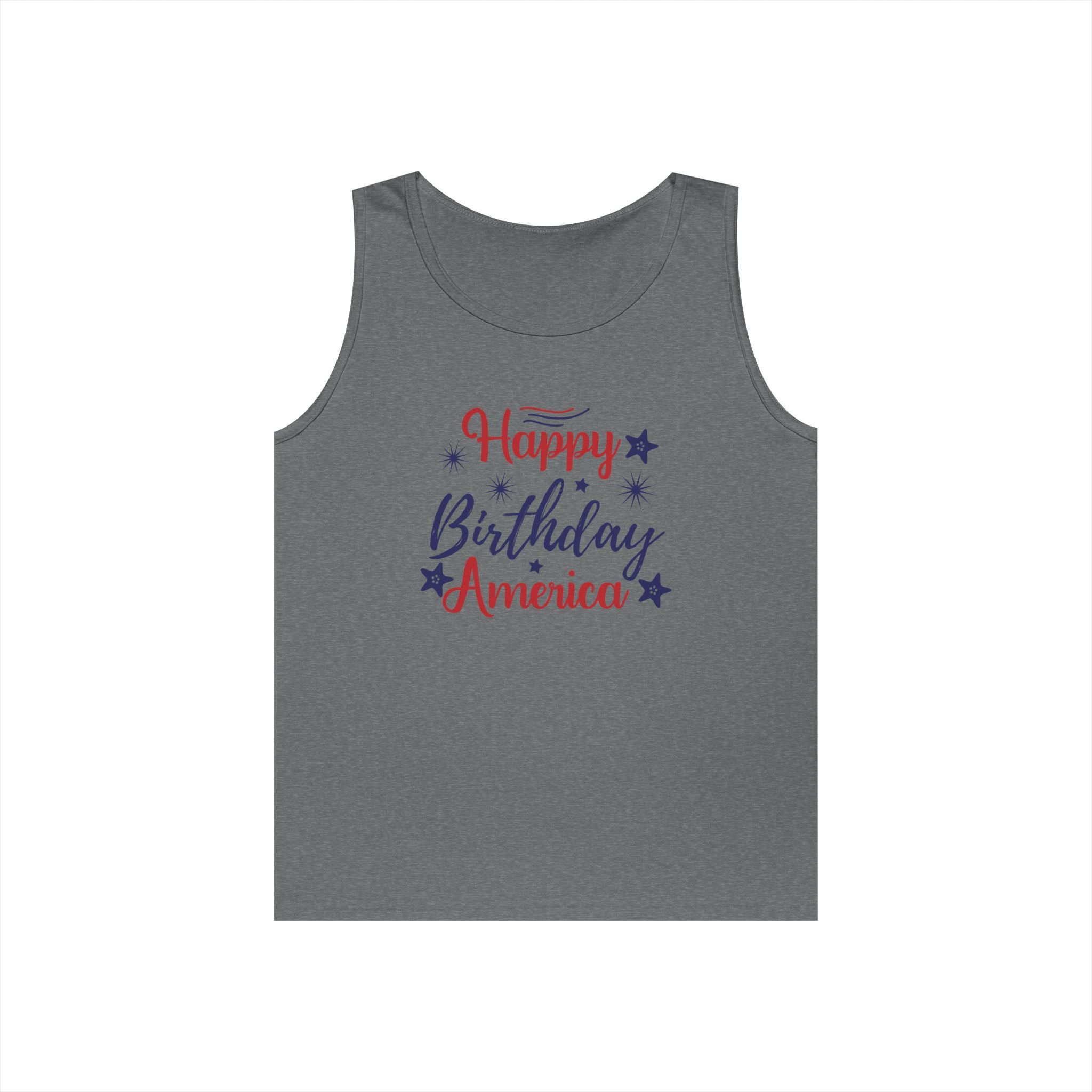 Patriotic "Happy Birthday America" Tank