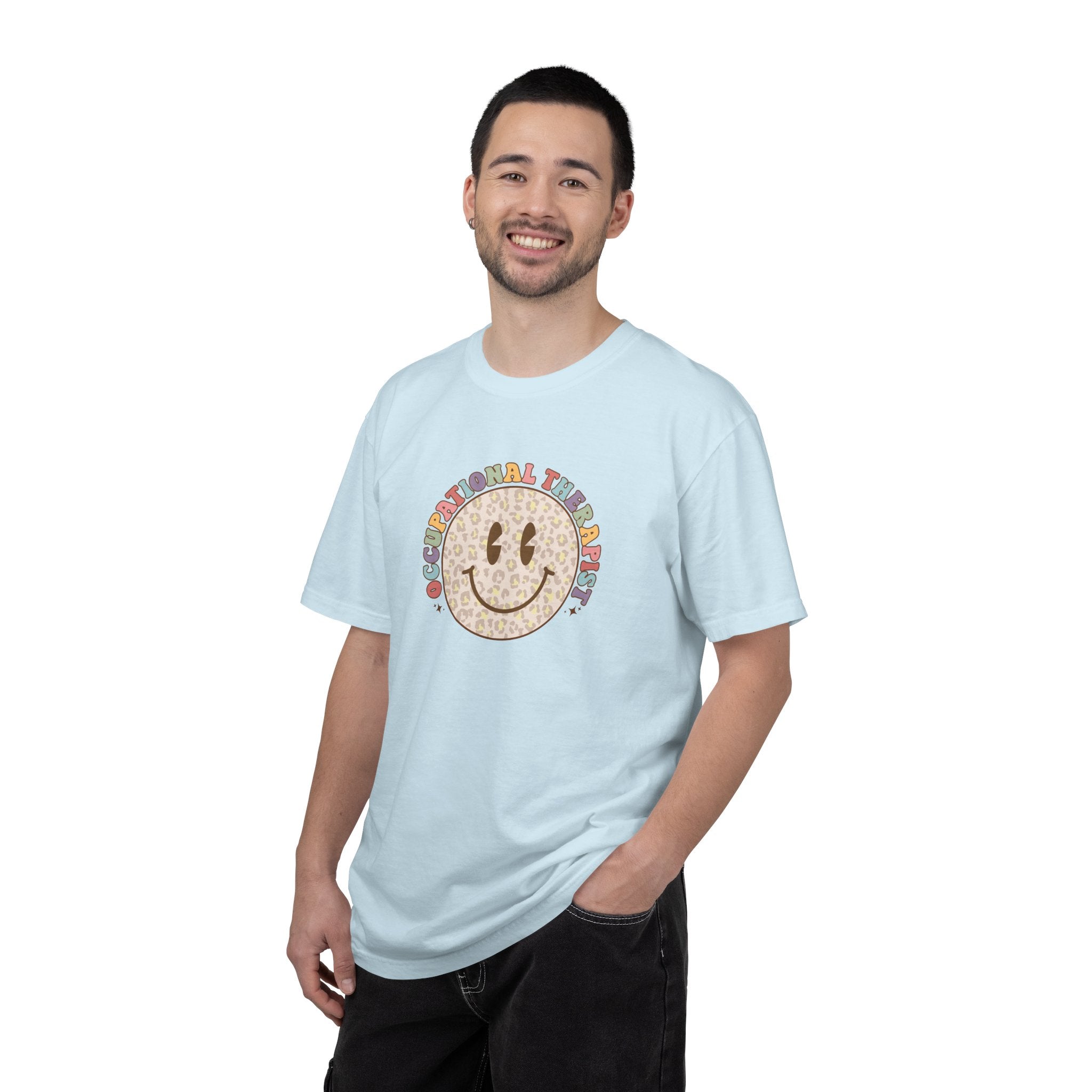 Smiley Occupational Therapist Graphic T-Shirt