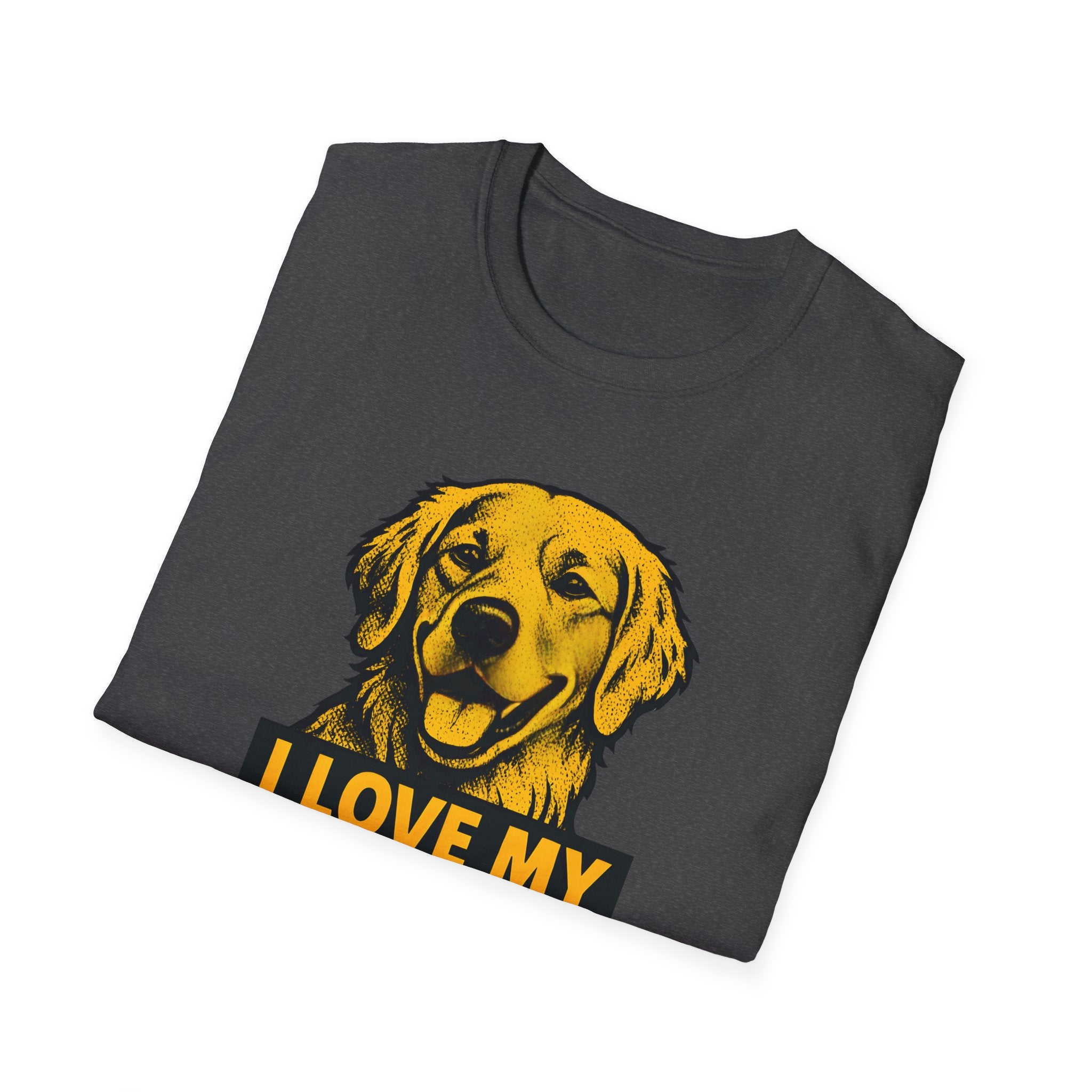 I Love My Golden Retriever T-Shirt — Cute Dog Lover Tee