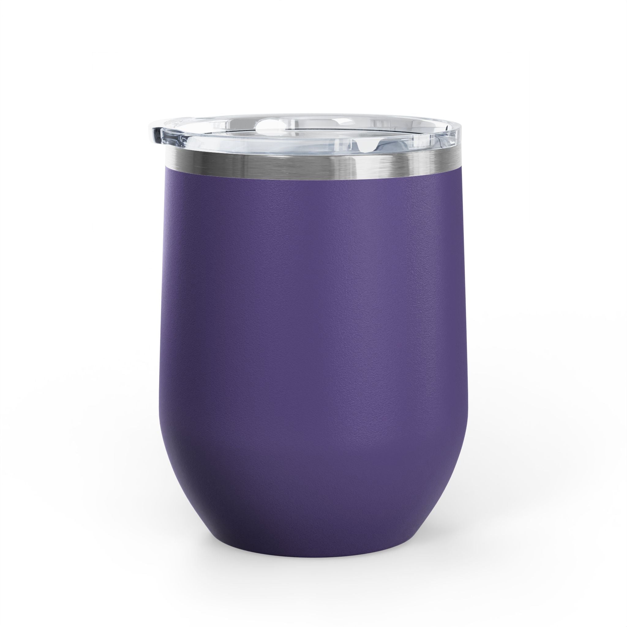 Wine Tumbler - "I Don't Give a Sip" 12oz Insulated Stainless Steel Wine Cup