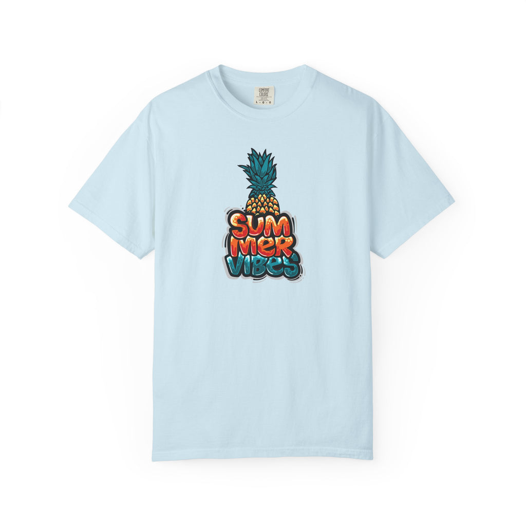 "Summer Vibes" Pineapple Graphic Tee