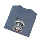 Mornings Are Ruff Raccoon T-Shirt