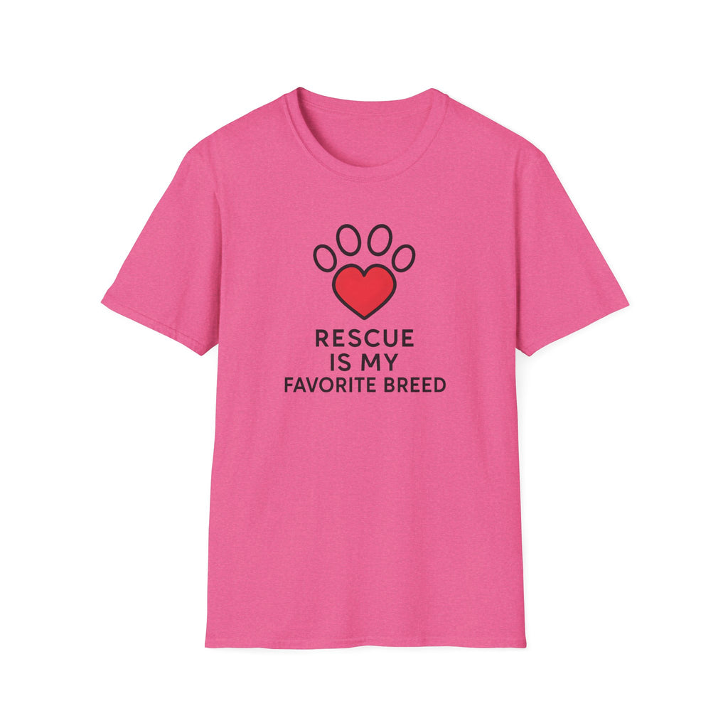 Rescue Is My Favorite Breed T-Shirt