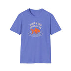 T‑Shirt — "Just Keep Swimming" Orange Fish Graphic Tee