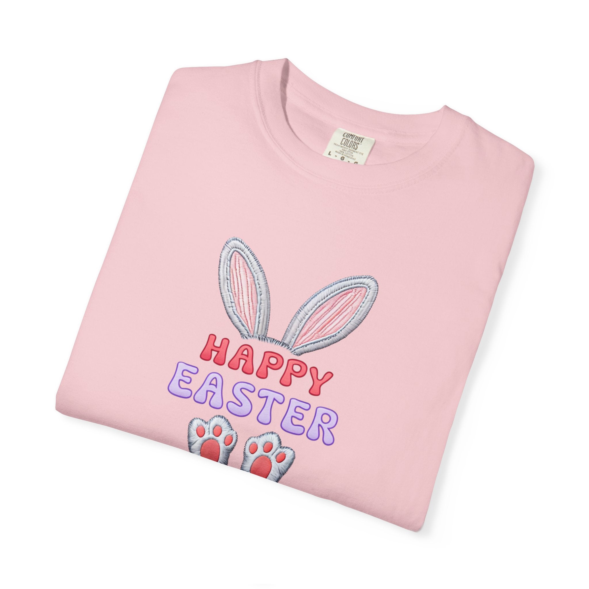 Happy Easter Bunny Ears T-Shirt — Cute Pastel Holiday Tee