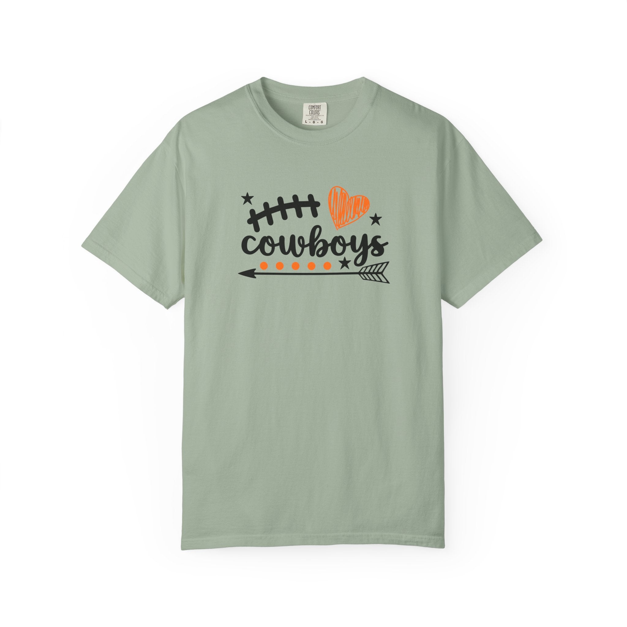 Cowboys Heart Football T-Shirt