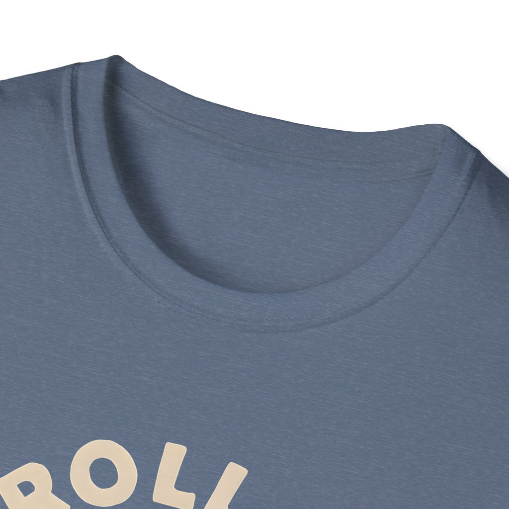 T-Shirt — "Roll With It" Cute Hamster Graphic Tee