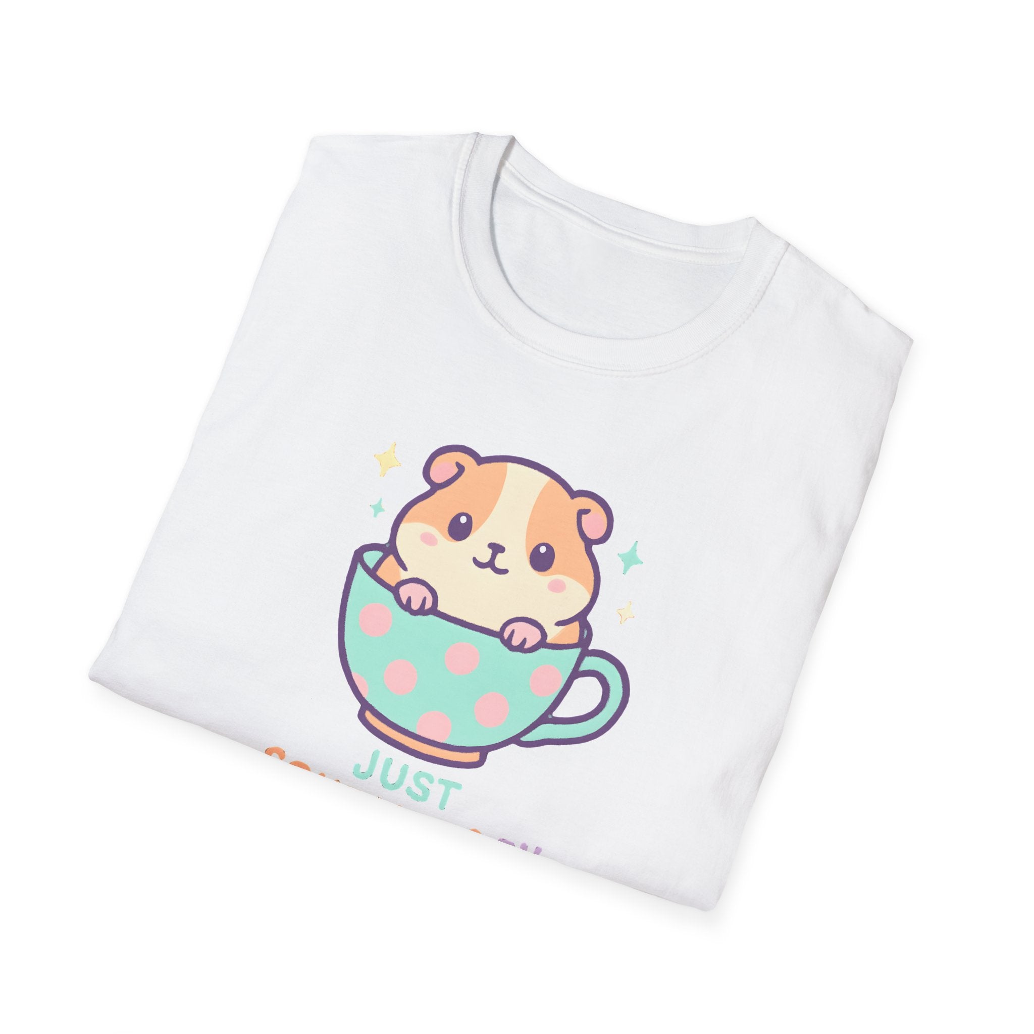 Cute Hamster Tee — "Just Squeaking By" Graphic T-Shirt