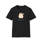 Tiny Paws Big Heart T-Shirt — Cute Hamster Graphic Tee