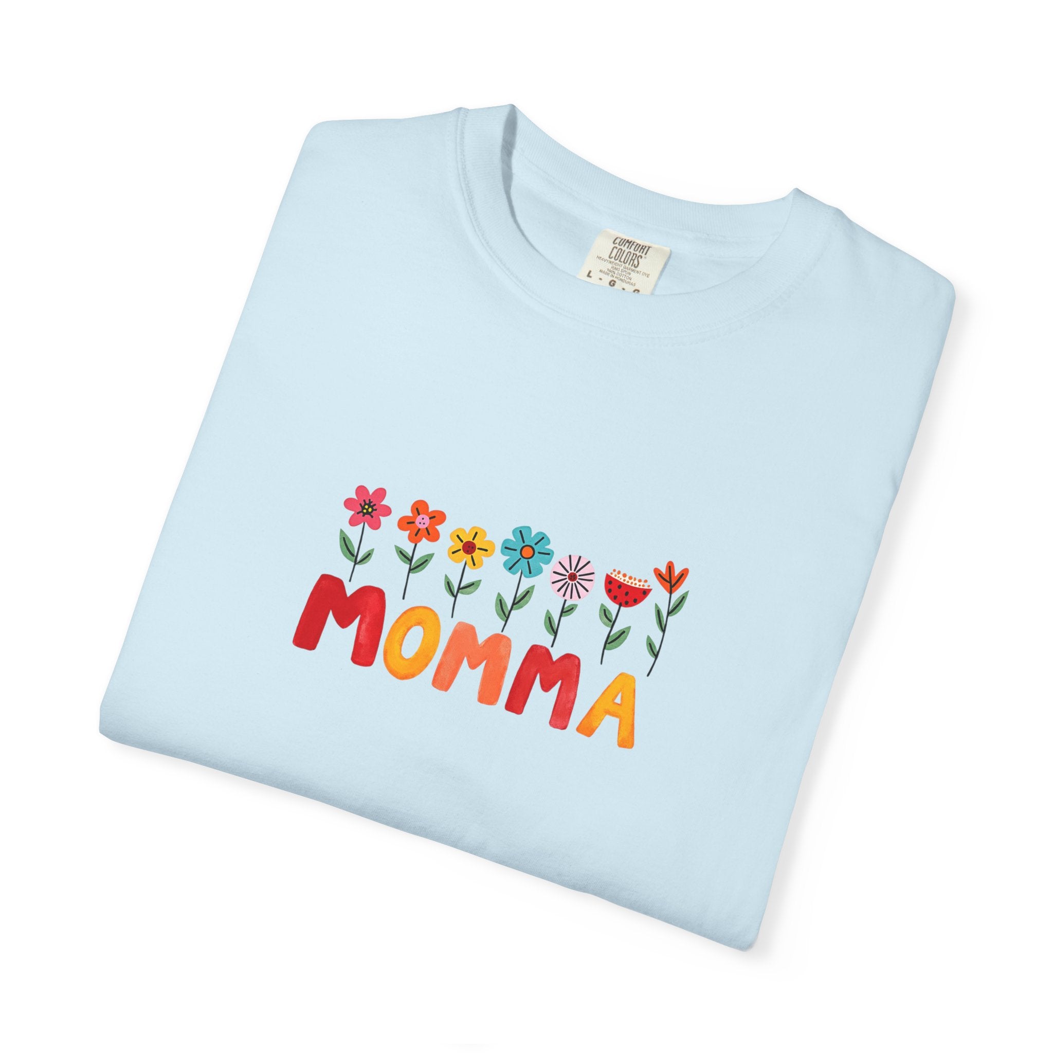Momma Floral T-Shirt — Cute Colorful 'MOMMA' Mother's Day Tee