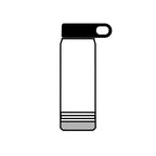 20oz  Pistol Pete Water Bottle —