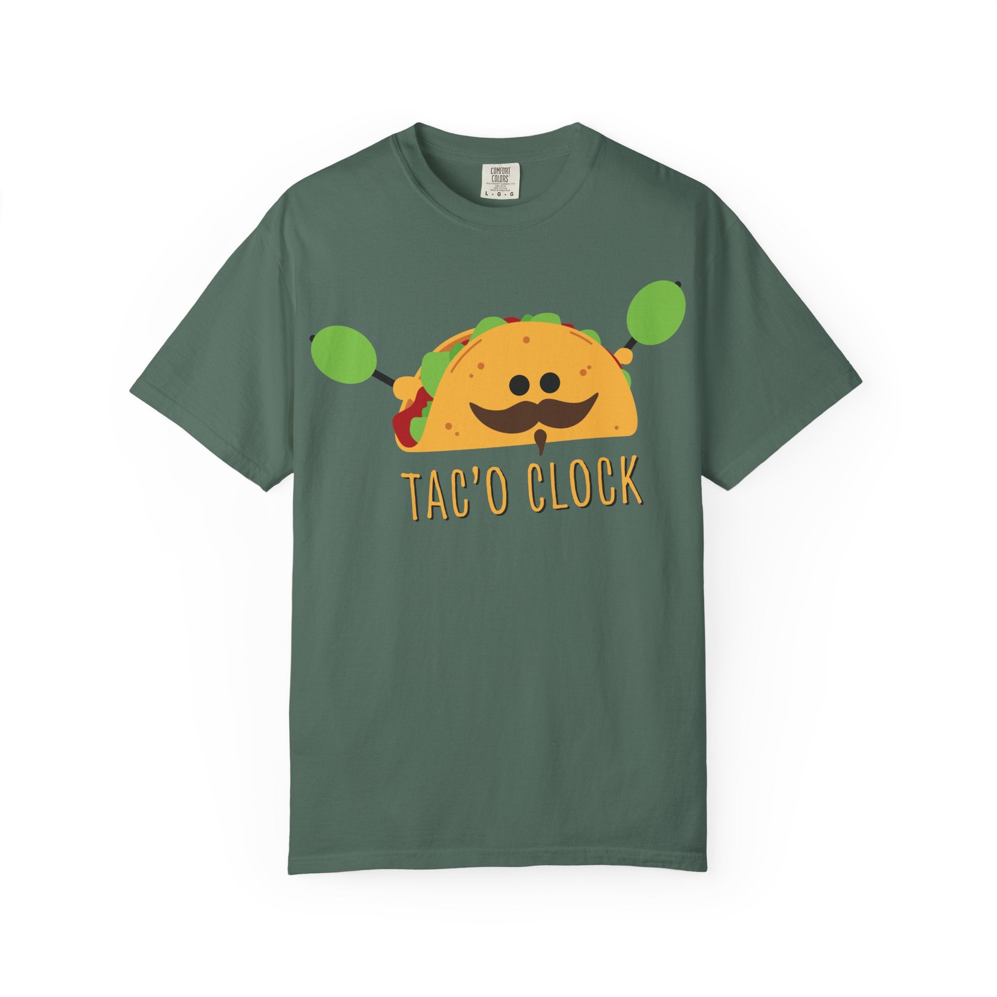 Taco O'Clock T-Shirt — Cute Taco Graphic Tee for Taco Lovers
